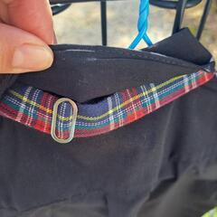 キッズ　蝶ネクタイ　フォーマル　チェックの画像