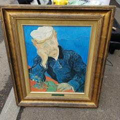 絵画　ゴッホ模写