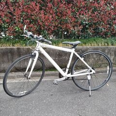 (取り引き決定)古いロードバイクです。ワイヤー鍵、空気入れ付。