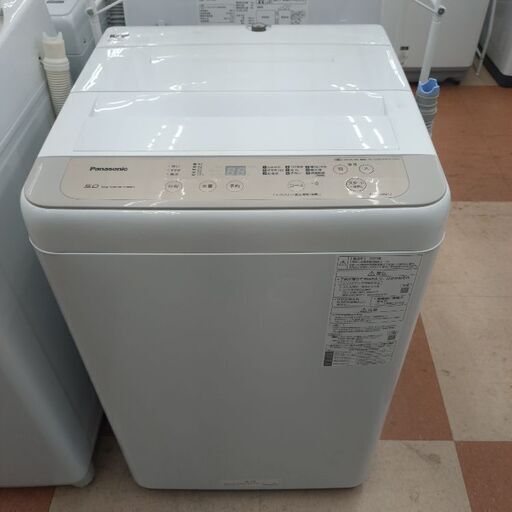 ★ジモティー割引有★ パナソニック 5kg全自動洗濯機 NA-F50B13 2020年製  中古品
