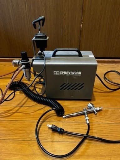 タミヤ エアーブラシシステム No.53 スプレーワークパワーコンプレッサー