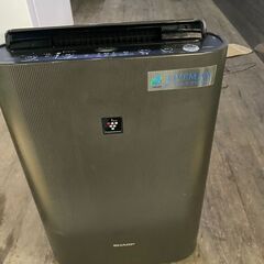 シャープ 加湿 空気清浄機 プラズマクラスター 7000 スタンダード 13畳 / 空気清浄 23畳 2020年モデル グレー KC-J50-Hの画像