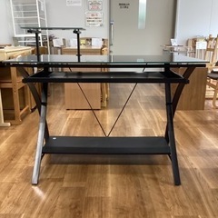 ワーキングデスク(キーボード収納棚) ￥5000【町田市再生家具...