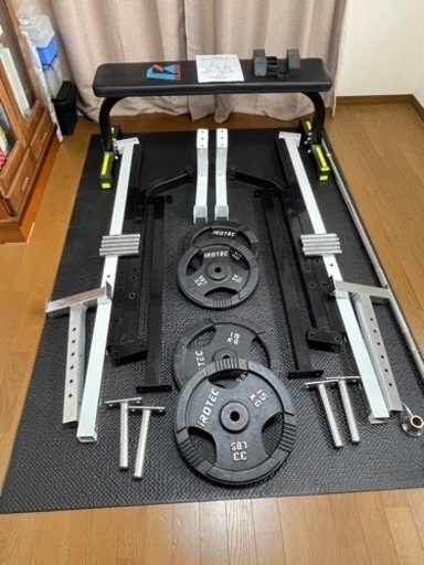 筋トレ用ウェイトトレーニングセット