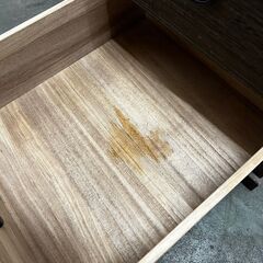 焼桐小物箪笥 アンティーク レトロ ヴィンテージ 引き出し5段 小物入れ 小物チェストの画像
