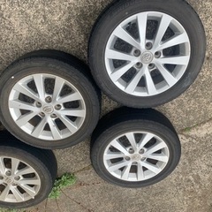 【取引中】トヨタ　純正アルミ　タイヤ205/55 R16の画像
