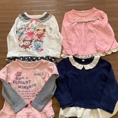 長袖100センチ、女の子