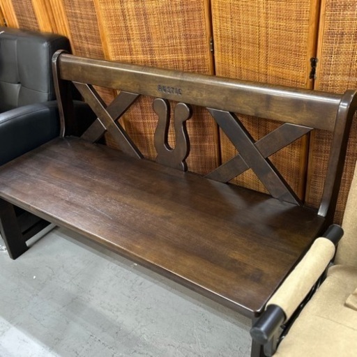 カリモク　RUSTIC ベンチ