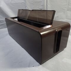 ケーブルボックス 38cm 電源タップ 収納ケース コード収納 コンセント 電源コード ケーブル隠し 配線隠し 配線整頓の画像