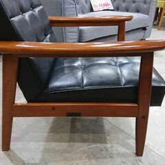 【美品】カリモク60Kチェア1シーター 1人掛けブラック カリモク60 Kチェア1シーター ≪ワイド≫ スタンダードブラック