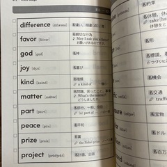 中学英和辞典・中学必修英単語1500の画像