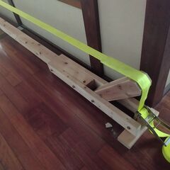 スラックライン～自宅でも練習できます。の画像