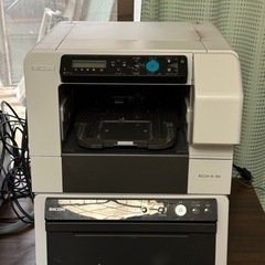 RICOH ガーメントプリンター Ri100セット 仕上げ機 R...