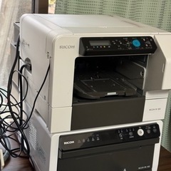 RICOH ガーメントプリンター Ri100セット 仕上げ機 Rh100ガーメントプリンターの画像