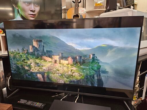 リサイクルショップどりーむ荒田店 No11117　お買い得品！　グリーンハウス　4K／HDR対応液晶テレビ　50V型　高年式の2022年製♪　早い者勝ちです♪