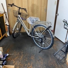 24年モデル　新車　あさひ ボールドライン　27.5インチ　6段変速　LEDオートライト　マットダークグレーの画像