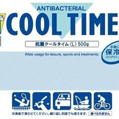 ■最大8時間500g大型保冷剤■キャプテンスタッグクールタイムL■の画像