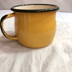 emalia olkusz 1907 ホーロー　琺瑯　マグカップ　コーヒー　紅茶　お茶　リラックス　イエロー　マスタードの画像