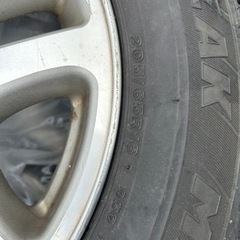SUBARUアルミホイールタイヤ付き4本セットの画像