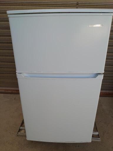 2ドア冷蔵庫   IRIS  OHYAMA   90L   2021年製