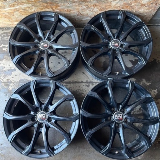 OZレーシング MSW 18インチ 7.5J +40 PCD 112 5H 4本 アウディ など