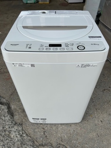 【‼️美品‼️】SHARP 全自動洗濯機ES-GE4D-C