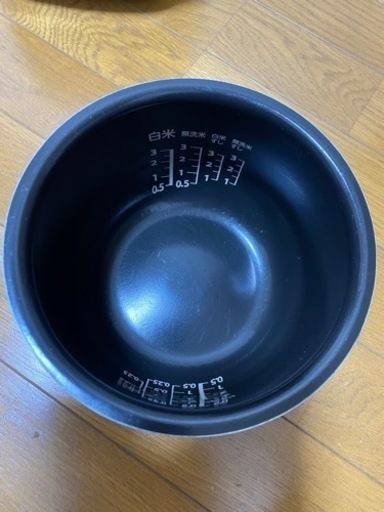 2022年製?TOSHIBA RC-5XT-K(ブラック)IH炊飯ジャー 炊飯器 3合(0403c)