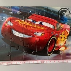 マックィーン　カーズ　パズルの画像