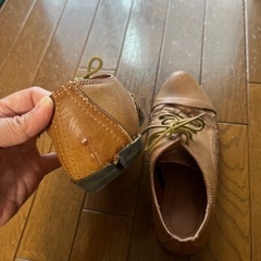 合皮靴23cmの画像