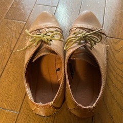 合皮靴23cmの画像