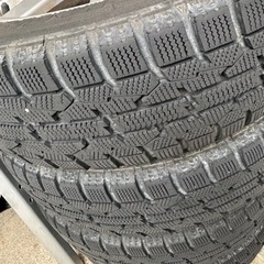 値下げ！！TOYO 155/65 R14 スタッドレスタイヤ ホイル付き 4本セットの画像