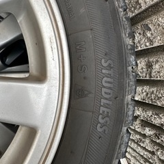値下げ！！TOYO 155/65 R14 スタッドレスタイヤ ホイル付き 4本セットの画像