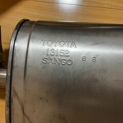ＦＪクルーザー純正マフラー FJクルーザー 純正マフラー