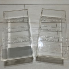 無印良品　ピアススタンド　２個