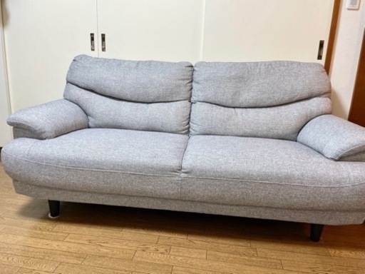 定価60000円　ニトリ　ソファー　3人掛け　グレー