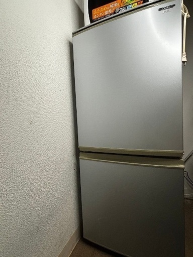 冷蔵庫　数年使用