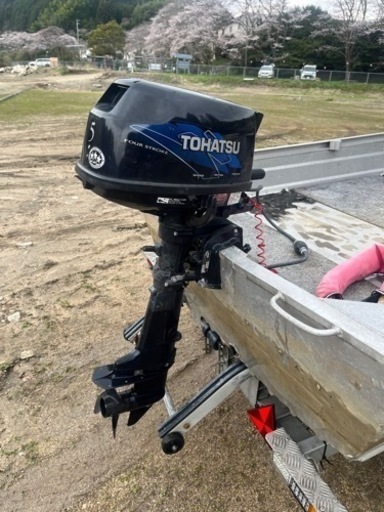 トーハツ5馬力船外機