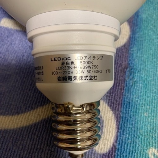 LEDioc LEDアイランプ  2個　岩崎電気(IWASAKI) 