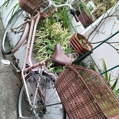 27インチ　SHIMANOの自転車の画像