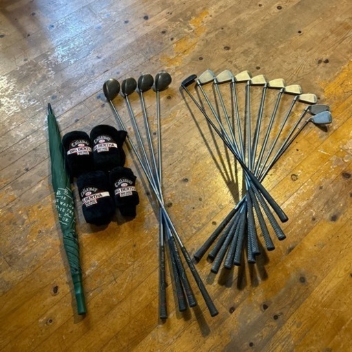 ゴルフクラブ　(ウッドカバー・傘付き)