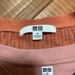 UNIQLO 美品　カーディガン付きワンピースの画像