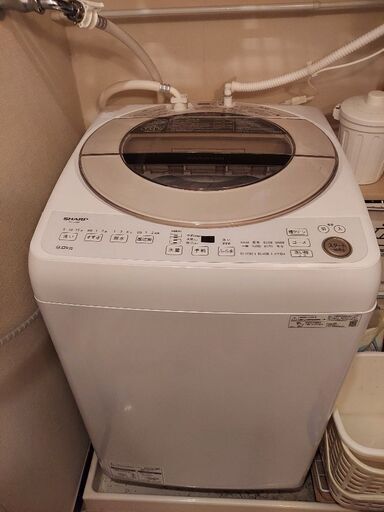 早い者勝ち！　洗濯機　9kg　SHARP ES-GV9F 2022年モデル