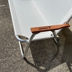 【新品】キャプテン・スタグ　アルミ背つき　ベンチ　クラッシックの画像