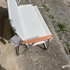 【新品】キャプテン・スタグ　アルミ背つき　ベンチ　クラッシックの画像