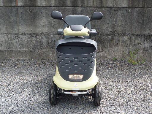 36万円 新車2023年製 スズキ セニアカー ET4DA型 イエロー ★電動四輪車いす/シニアカー★全国発送可能/愛媛県内無料配送★