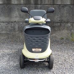 36万円 新車2023年製 スズキ セニアカー ET4DA型 イエロー ★電動四輪車いす/シニアカー★全国発送可能/愛媛県内無料配送★愛媛県松山市よりの画像