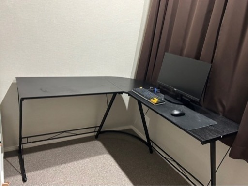 【引き渡し決定】ゲーミングデスク　Ｌ字デスク
