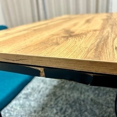 【決まりました】テーブル 長方形 コタツ オークの画像