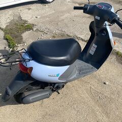スズキ 原付 レッツ4 CA41A UZ50K5 原付 スクーター 50cc インジェクション車 Fi 4スト 実働 機関良好 水色 青系 鳥取 陸送可 販売証明可の画像