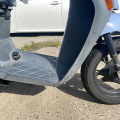 スズキ 原付 レッツ4 CA41A UZ50K5 原付 スクーター 50cc インジェクション車 Fi 4スト 実働 機関良好 水色 青系 鳥取 陸送可 販売証明可の画像